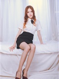 SSA silk society no.020 Qiqi female secretary boudoir grey silk stockings(62)